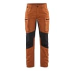BLAKLAEDER - Damen Service Arbeitshose Stretch Rostbraun/Schwarz C38