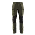BLAKLAEDER - Damen Service Arbeitshose Stretch Waldgrün/Schwarz C42