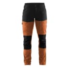 BLAKLAEDER - Damen Servicehose mit Stretch Rostbraun/Schwarz C38