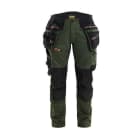 BLAKLAEDER - Damen Handwerker Arbeitshose Stretch Waldgrün/Rost D18