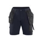 BLAKLAEDER - Damen Handwerker Shorts 4-Wege-Stretch Dunkel Marineblau/Schwarz C50
