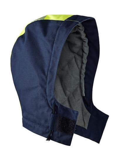 BLAKLAEDER - FR Winter hood Marineblau/Gelb S