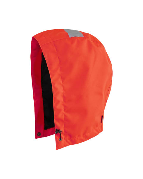 BLAKLAEDER - Hivis detachable hood,  High Vis Rot XXL