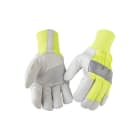 BLAKLAEDER - Arbeitshandschuh gefüttert High Vis Gelb/Grau 10