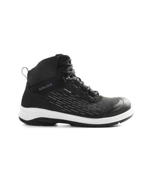 BLAKLAEDER - Safety midcut S1 BLÅKLÄDER 2443 CRADLE Black/Mid grey 38