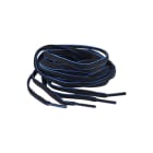 BLAKLAEDER - Original Shoelaces Black/Cornflower blue 100cm