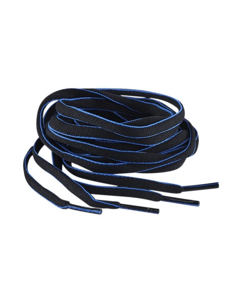 BLAKLAEDER - Original Shoelaces Black/Cornflower blue 160cm
