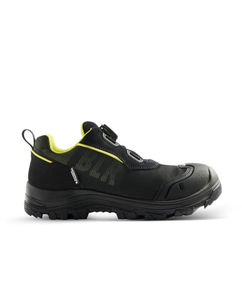 BLAKLAEDER - Safety shoe S3 BLÅKLÄDER 2477 STORM Schwarz/Gelb 43