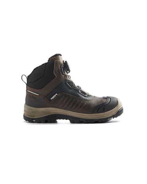 BLAKLAEDER - Safety midcut BLÅKLÄDER 2492 STORM Brown/Black 39