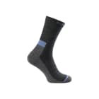 BLAKLAEDER - Wool sock thin Schwarz Melange 43-45