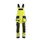 BLAKLAEDER - High Vis Latzhose 4-Wege-Stretch High Vis Gelb/Schwarz C58