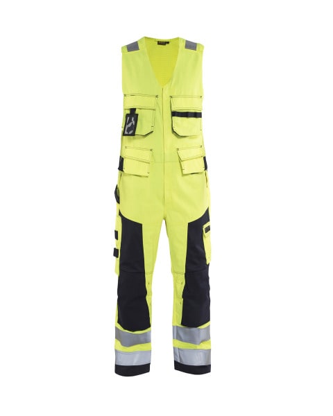 BLAKLAEDER - Multinorm Overall ärmellos High Vis Gelb/Marineblau C152