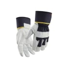 BLAKLAEDER - Arbeitshandschuh Leder Dunkel Marineblau/Weiß 11