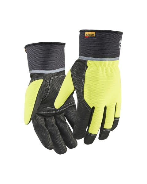 BLAKLAEDER - Work glove, winter lined, touch Gelb 11