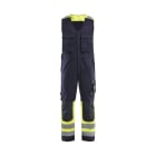 BLAKLAEDER - Sleeveless Inherent Coverall Marineblau/Gelb C56