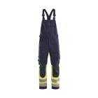 BLAKLAEDER - Multinorm Latzhose Inhärent Marineblau/ High Vis Gelb D92