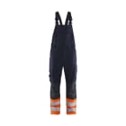 BLAKLAEDER - Multinorm Latzhose Inhärent Marineblau/Orange C44