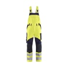BLAKLAEDER - Multinorm Latzhose Inhärent High Vis Gelb/Marineblau C52