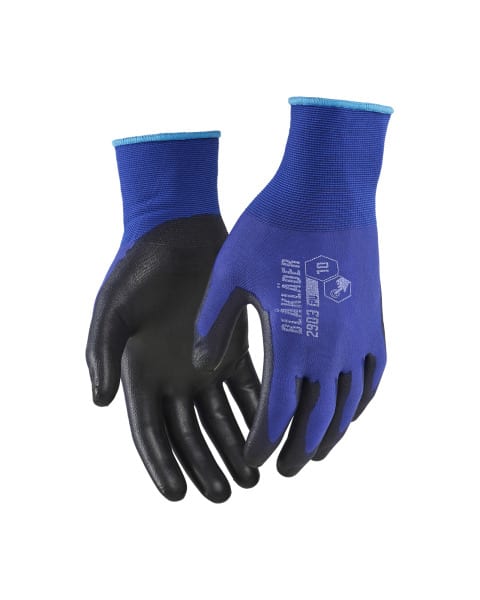 BLAKLAEDER - Work glove touch, PU coated Marineblau 6