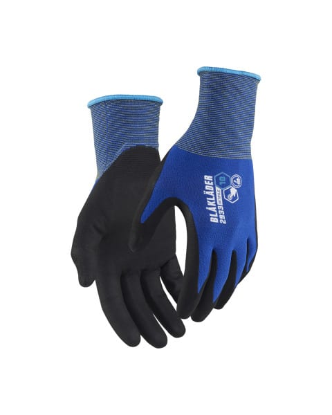 BLAKLAEDER - Work glove, ESD touch, Nitril coated Kornblumenblau 11