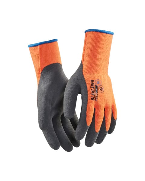 BLAKLAEDER - Handschuh Handwerk gefüttert - Latex überzogen High Vis Orange 11