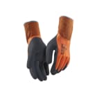 BLAKLAEDER - Arbeitshandschuh gefüttert und wasserabweisend, Latex überzogen High Vis Orange 10