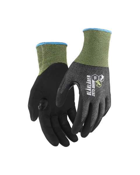 BLAKLAEDER - Cut protection glove, Cut B, Nitrile Schwarz 11