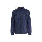 BLAKLAEDER - Flammschutz Hemd Marineblau M