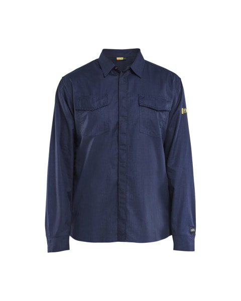 BLAKLAEDER - Flammschutz Hemd Marineblau XS