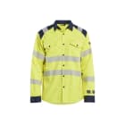 BLAKLAEDER - Multinorm Hemd High Vis Gelb/Marineblau S