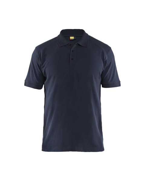 BLAKLAEDER - Polo-Shirt  Marineblau M