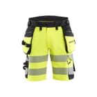 BLAKLAEDER - High Vis Shorts 4-Wege-Stretch High Vis Gelb/Schwarz C54