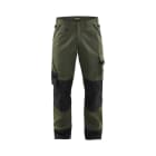 BLAKLAEDER - Garten Arbeitshose Armygrün/Schwarz D108