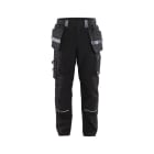 BLAKLAEDER - Flammschutz Handwerker Hose Schwarz/Grau C58