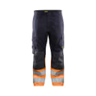 BLAKLAEDER - Multinorm Arbeitshose Inhärent Marineblau/Orange C54