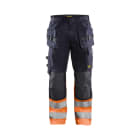 BLAKLAEDER - Multinorm Arbeitshose Inhärent Marineblau/Orange D120
