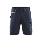 BLAKLAEDER - Service Shorts Dunkel Marineblau/High Vis Gelb C56