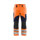 BLAKLAEDER - Multinorm Arbeitshose Inhärent High Vis Orange/Marineblau C62