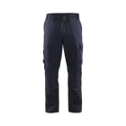 BLAKLAEDER - Schweißer Arbeitshose Marineblau/ High Vis Gelb C60