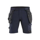 BLAKLAEDER - Handwerker Shorts 4-Wege-Stretch Dunkel Marineblau/Schwarz C60