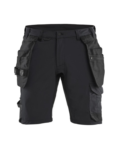 BLAKLAEDER - Handwerker Shorts 4-Wege-Stretch Schwarz C52