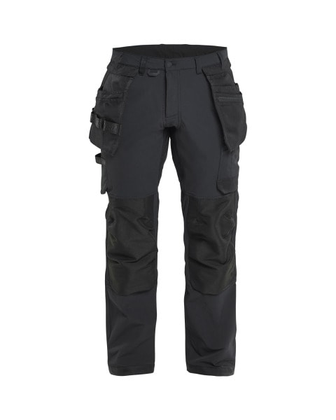 BLAKLAEDER - Handwerker Arbeitshose 4-Wege-Stretch Schwarz D108