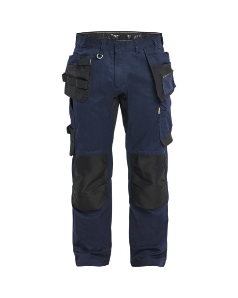 BLAKLAEDER - Handwerker Arbeitshose mit Stretch Dunkel Marineblau D120