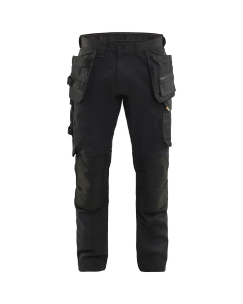 BLAKLAEDER - Handwerker Arbeitshose mit Stretch Schwarz C150