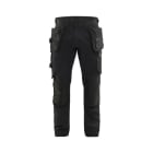 BLAKLAEDER - Handwerker Arbeitshose mit Stretch Schwarz C156