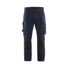 BLAKLAEDER - Handwerker Arbeitshose mit Stretch Dunkel Marineblau C48