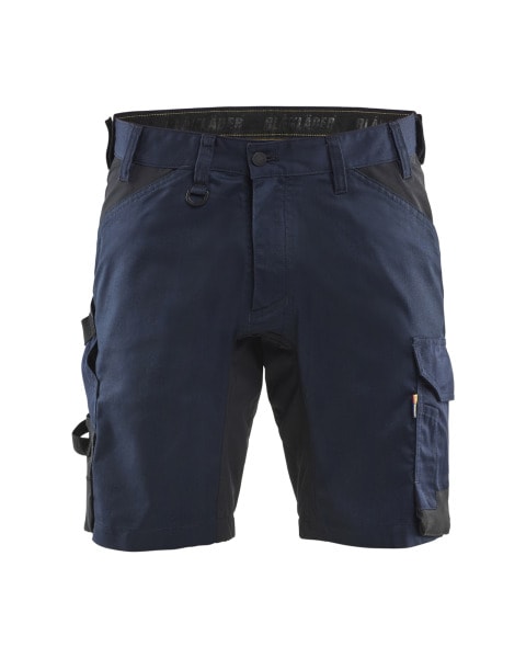 BLAKLAEDER - Handwerker Shorts mit Stretch Dunkel Marineblau C54