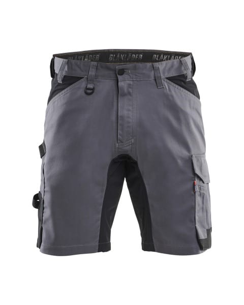 BLAKLAEDER - Handwerker Shorts mit Stretch Mittelgrau C48