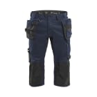 BLAKLAEDER - Handwerker Piraten Shorts mit Stretch Dunkel Marineblau C52