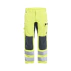 BLAKLAEDER - Multinorm Arbeitshose Inhärent mit Stretch High Vis Gelb/Marineblau D96